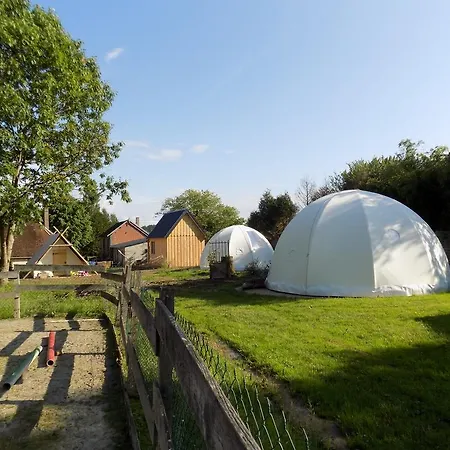 Luxury tent Dome Aux Etoiles La Coudre (Aube)