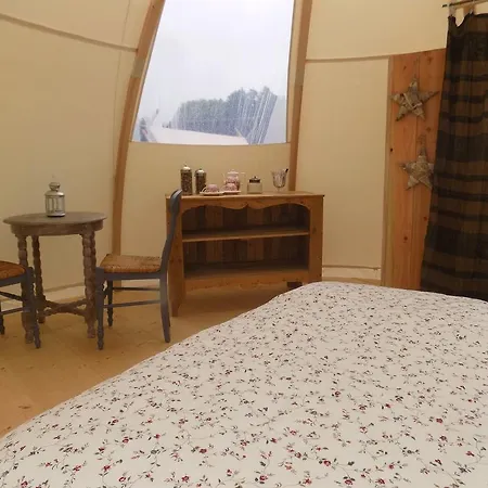 Lüks kamp alanı Dome Aux Etoiles
